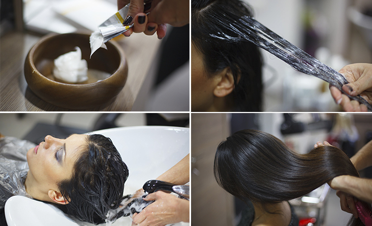 Как сделать эко-восстановление волос O