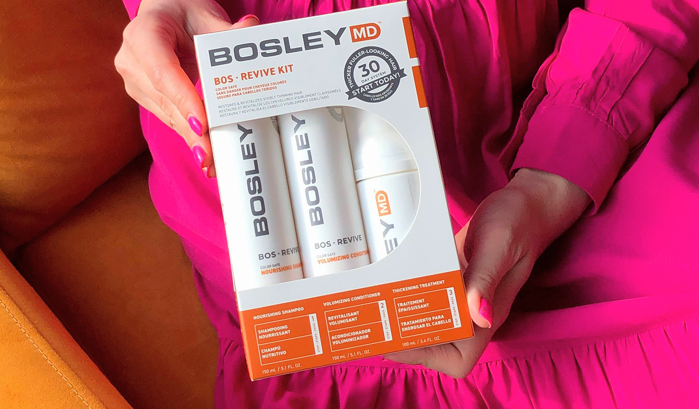 Набор против выпадения волос Bosley