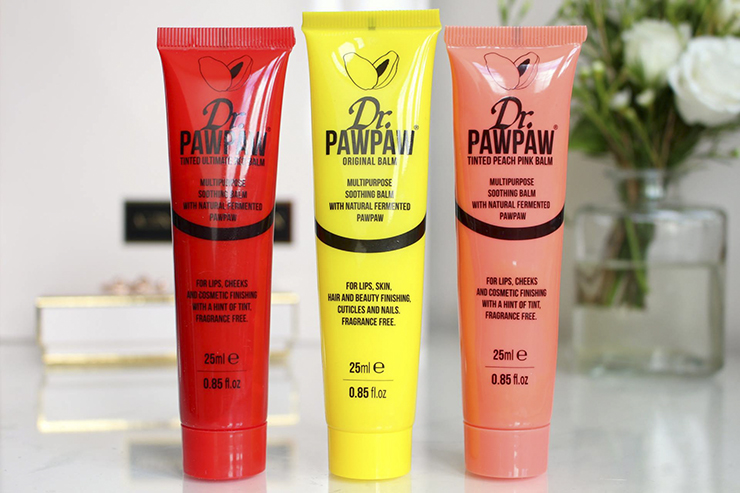Три вида бальзамов drpawpaw