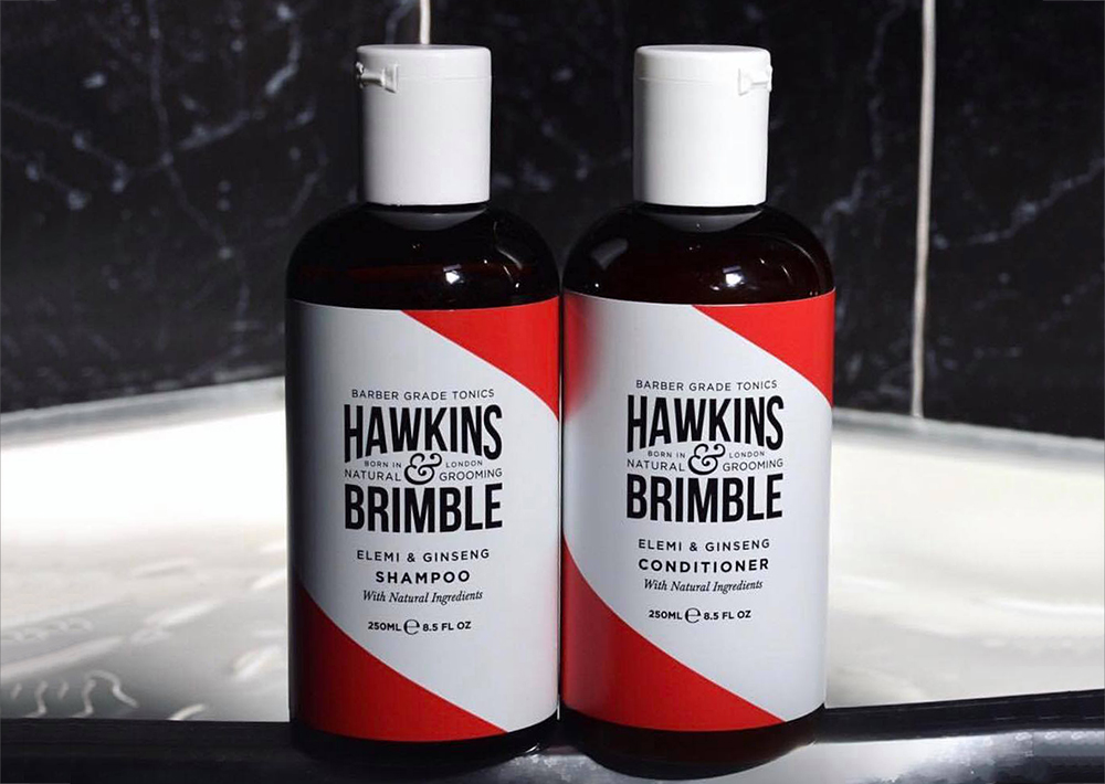 Шампунь и кондиционер Hawkins & Brimble