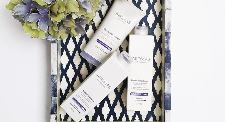 Шампунь и кондиционер для блондинок Aromas