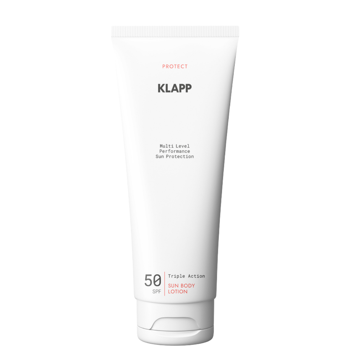 Солнцезащитный лосьон для тела SPF 50 Klapp Sun Protection Multi Level Performance, 200 мл