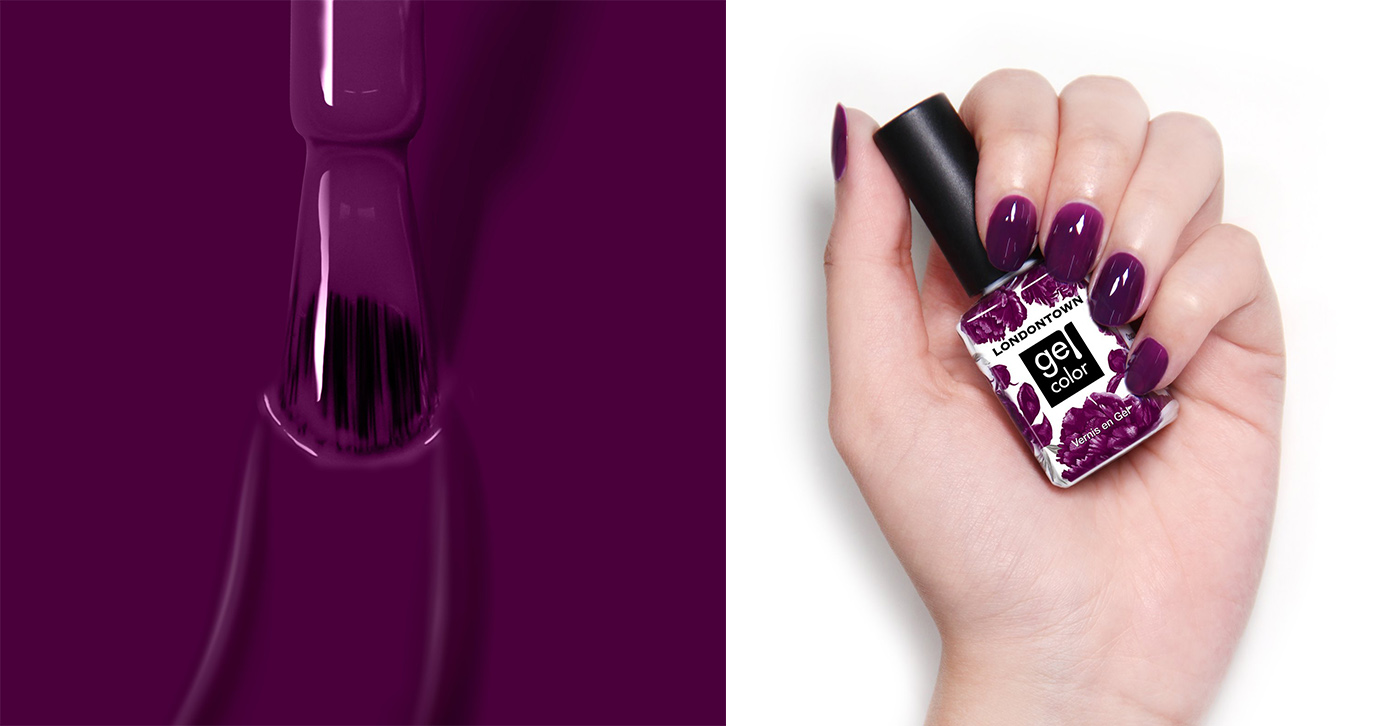 Гель-лак для ногтей Londontown Gel Color Portobello Plum