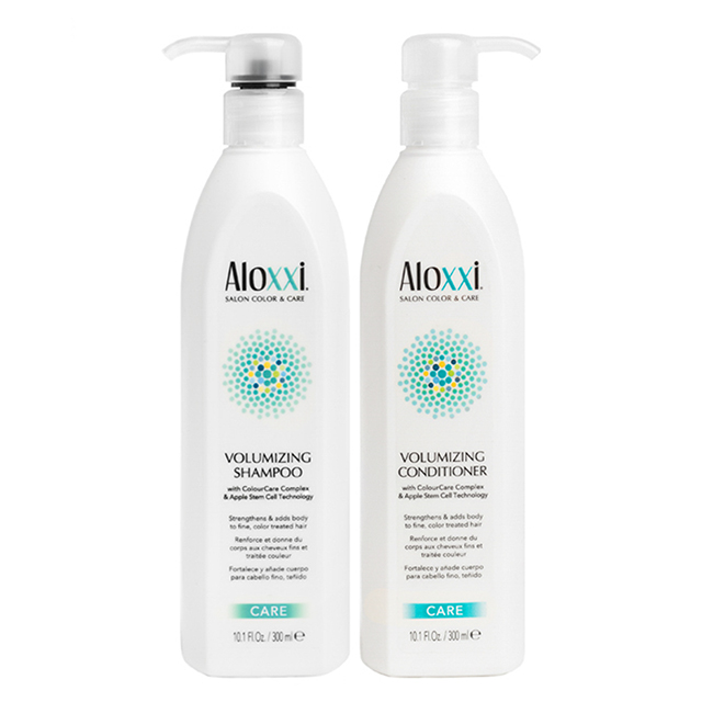 Комплект Aloxxi Volumizing Duo «Невероятный объем»: шампунь и кондиционер, 300 мл