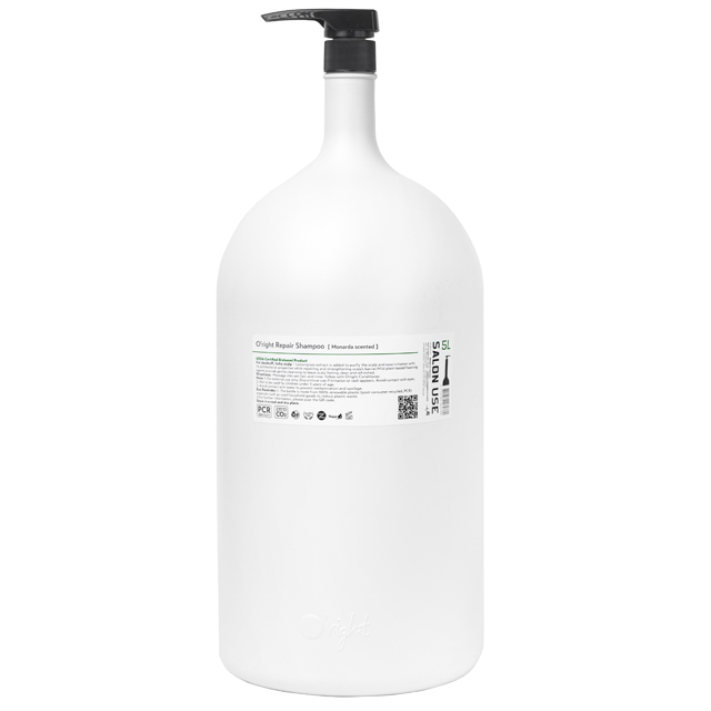 Шампунь для чувствительной и проблемной кожи головы «Монарда» O’right Repair Shampoo Monarda, 5 л