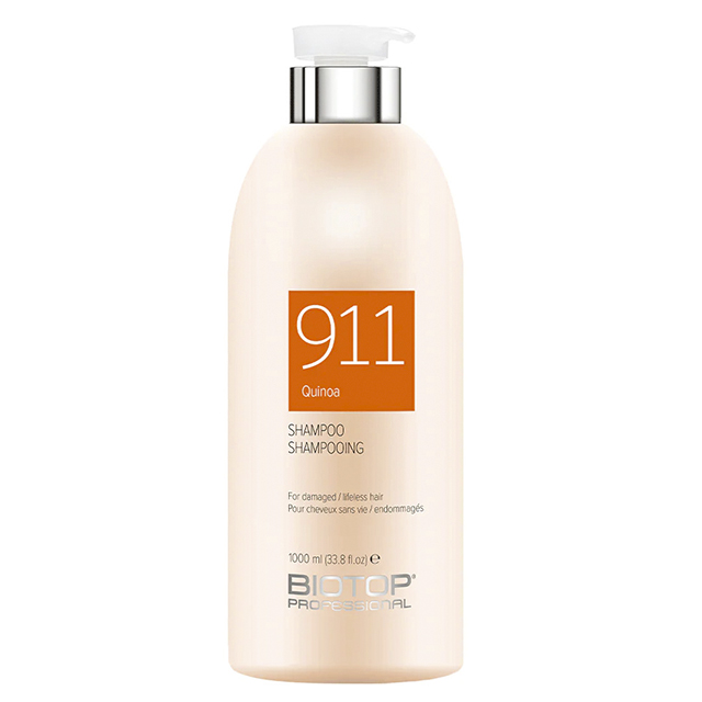 Шампунь для поврежденных и тусклых волос BIOTOP 911 Quinoa Shampoo, 1000 мл