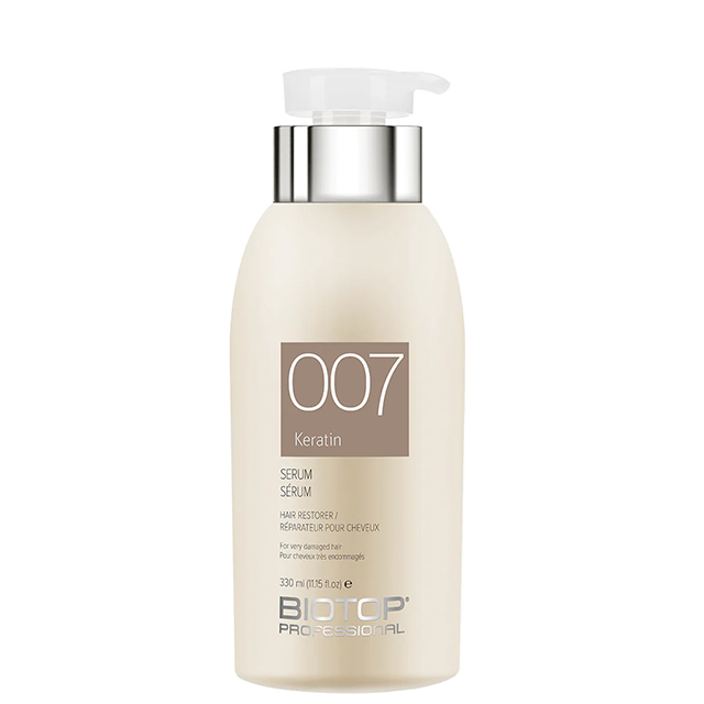 Восстанавливающая сыворотка с кератином BIOTOP 007 Keratin Serum, 330 мл