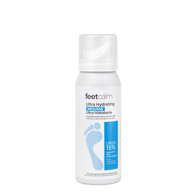 Ультраувлажняющий мусс для очень сухой кожи и против стянутости Feetcalm Ultra Hydrating Mousse 15% Urea, 75 мл