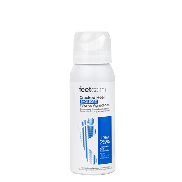 Восстанавливающий мусс против трещин на пятках Feetcalm Cracked Heel Mousse 25% Urea, 75 мл
